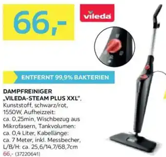 Möbelix Dampfreiniger „vileda-steam plus xxl Angebot
