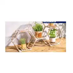 Hofer Pflanzregal aus Holz HOFER Angebot