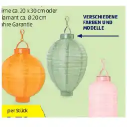 Hofer Solar Lampion versch. Farben und Modelle HOFER Angebot