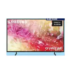 Hofer 43 (108CM) Crystal UHD 4K DU7170 TIZEN OS SMART TV HOFER Angebot