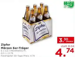 Unimarkt Zipfer Märzen 6er-Träger Angebot