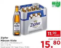 Unimarkt Zipfer Märzen Kiste Angebot