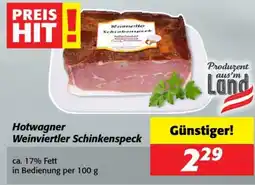 Nah&Frisch Weinviertter Schinkenspeck Angebot