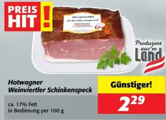 Nah&Frisch Weinviertter Schinkenspeck Angebot