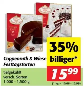 Nah&Frisch Coppenrath & Wiese Festtagstorten Angebot