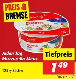 Nah&Frisch Jeden Tag Mozzarella Minis Angebot