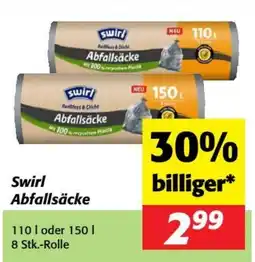 Nah&Frisch Swirl Abfallsäcke Angebot