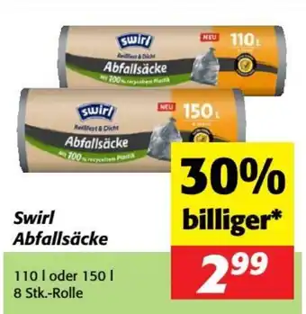 Nah&Frisch Swirl Abfallsäcke Angebot