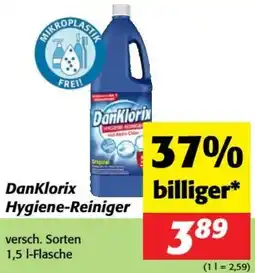 Nah&Frisch DanKlorix Hygiene-Reiniger Angebot