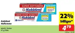 Nah&Frisch Kukident Haftcreme Angebot