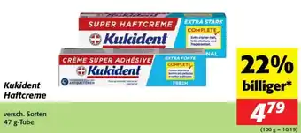 Nah&Frisch Kukident Haftcreme Angebot