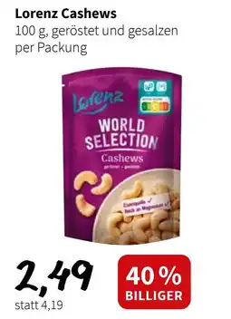 Der Grissemann Lorenz Cashews Angebot