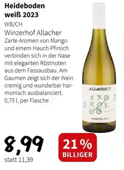 Der Grissemann Heideboden weiẞ 2023 Angebot