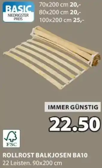 JYSK Rollrost balkjosen ba10 Angebot