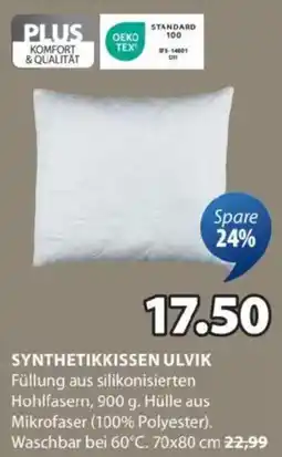 JYSK Synthetikkissen ulvik Angebot