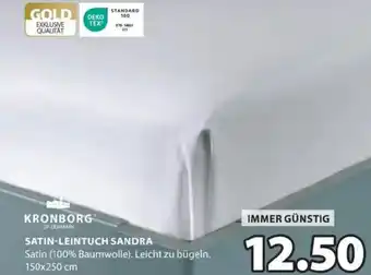 JYSK Satin-leintuch sandra Angebot