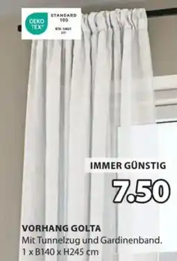 JYSK Vorhang golta Angebot