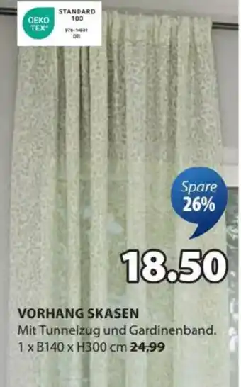 JYSK Vorhang skasen Angebot