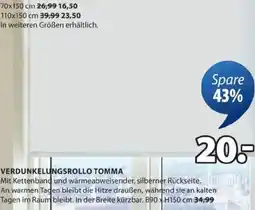 JYSK Verdunkelungsrollo tomma Angebot