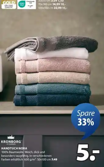 JYSK Handtuch nora Angebot