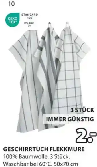 JYSK Geschirrtuch flekkmure Angebot