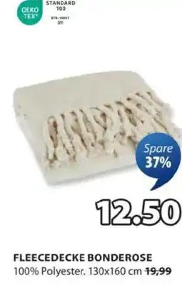 JYSK Fleecedecke bonderose Angebot