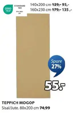 JYSK Teppich mogop Angebot
