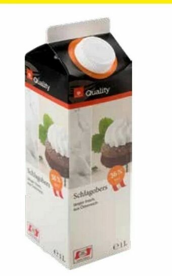 Transgourmet Schlagobers Angebot