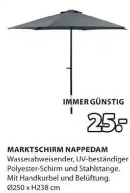 JYSK Marktschirm nappedam Angebot