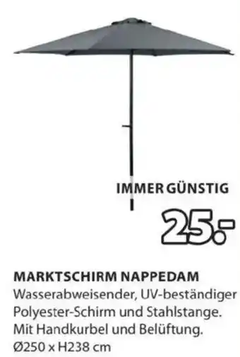 JYSK Marktschirm nappedam Angebot