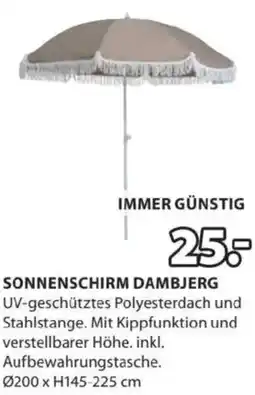 JYSK Sonnenschirm dambjerg Angebot