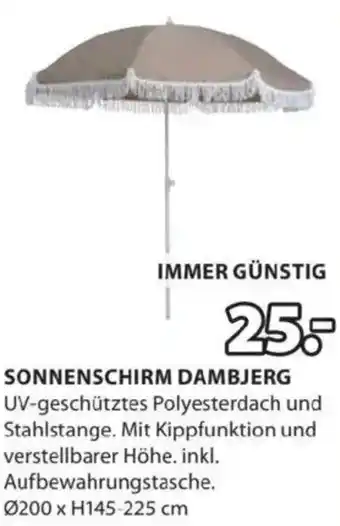 JYSK Sonnenschirm dambjerg Angebot