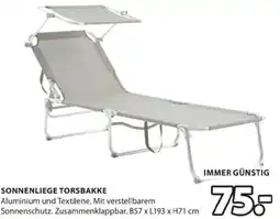 JYSK Sonnenliege torsbakke Angebot