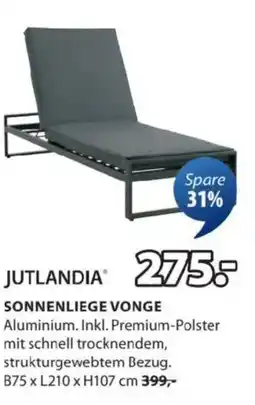 JYSK Sonnenliege vonge Angebot