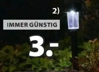 JYSK Solarlampe splitterne kunststoff Angebot