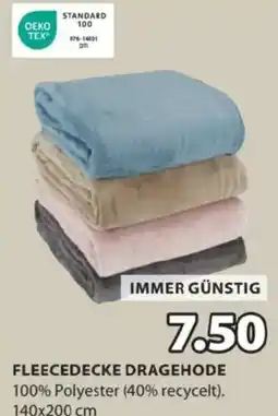 JYSK Fleecedecke dragehode Angebot