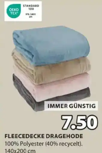 JYSK Fleecedecke dragehode Angebot