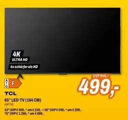 Expert 65" led-tv (164 cm) Angebot