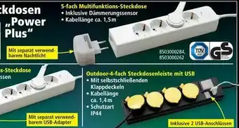 Norma Multifunktions-Steckdose Power Plus Angebot