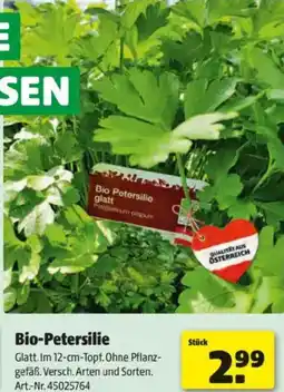 Hagebau Bio Petersilie Angebot