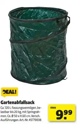Hagebau Gartenabfallsack Angebot