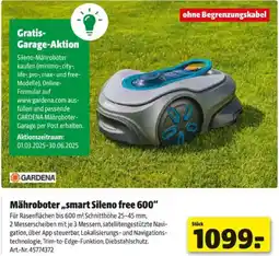 Hagebau Mähroboter  smart Sileno free 600 Angebot