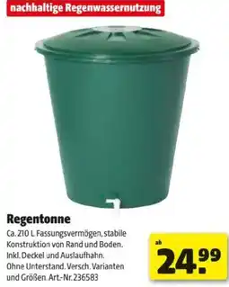 Hagebau Regentonne Angebot