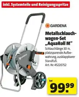 Hagebau Metallschlauch- wagen-set aquaroll m Angebot