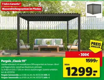 Hagebau Pergola „Classic 111 Angebot
