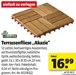 Hagebau Terrassenfliese..Akazie Angebot