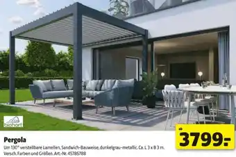 Hagebau Pergola Angebot
