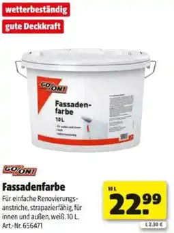 Hagebau Fassadenfarbe Angebot