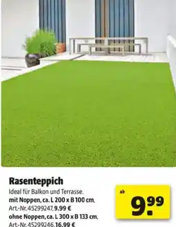 Hagebau Rasenteppich Angebot
