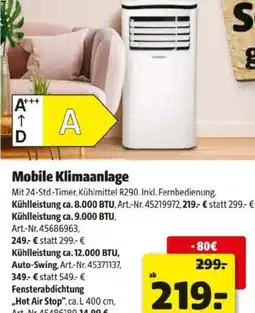 Hagebau Mobile Klimaanlage Angebot